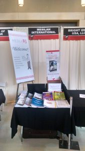 Booth at Torah Umesora convention